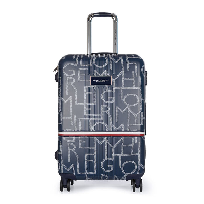 Tommy Hilfiger Twister Unisex Hard Luggage Set of 2 Navy (Cabin + Cargo)