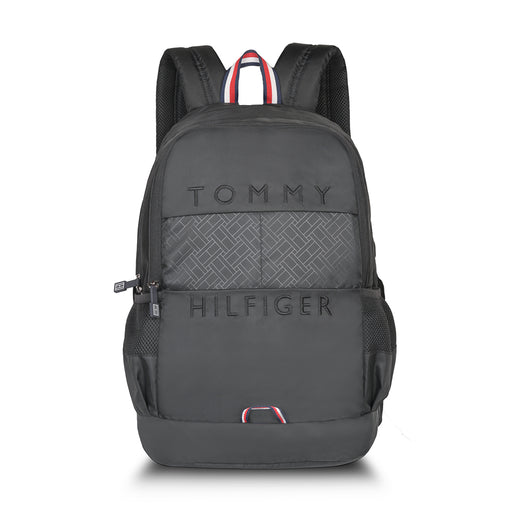 Tommy Hilfiger Cortez Unisex Polyester Laptop Backpack Black