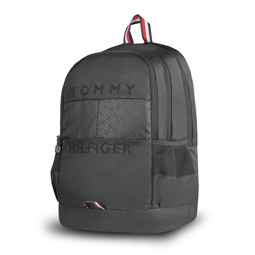 Tommy Hilfiger Cortez Unisex Polyester Laptop Backpack Black