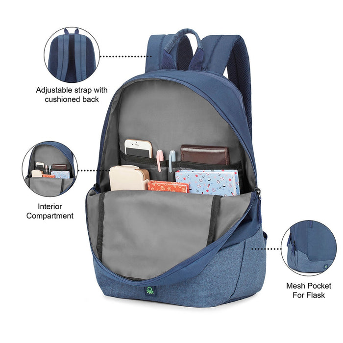 UCB Walter Laptop Backpack Forest navy