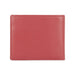 UCB Anzio Men's Leather Global Coin Wallet Red