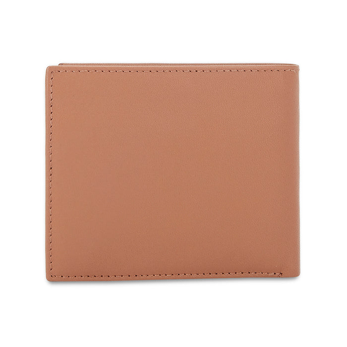 UCB Bradley Men's Leather Global Coin Wallet tan