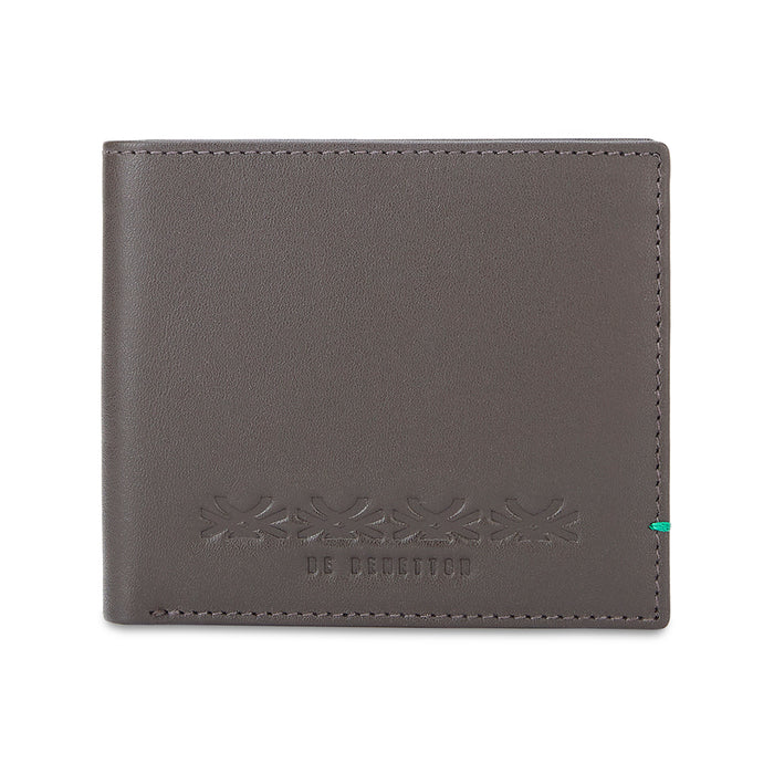 UCB Bradley Men's Leather Global Coin Wallet Brown