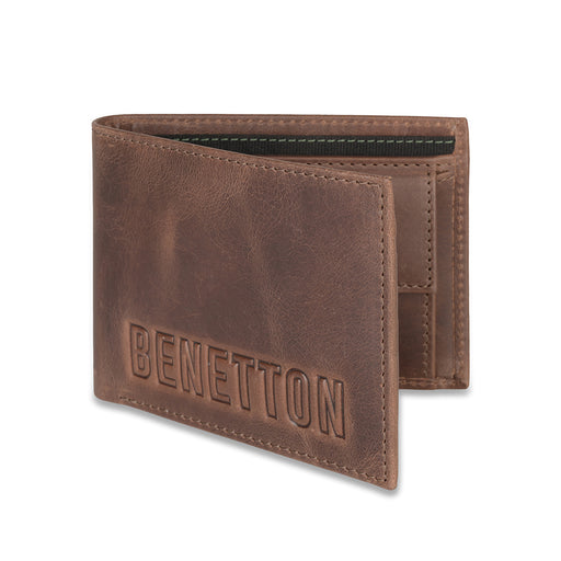 UCB Osmond Men's Leather Global Coin Wallet