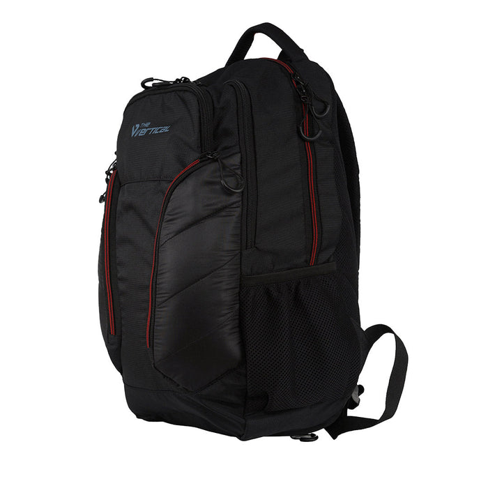 The Vertical Journey Laptop Backpack black