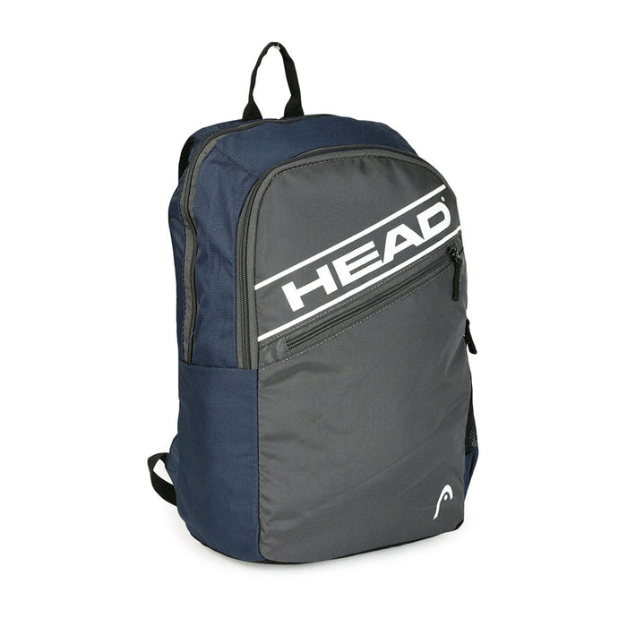 Head Davis Water Resistant Unisex Polyester Backpack gray