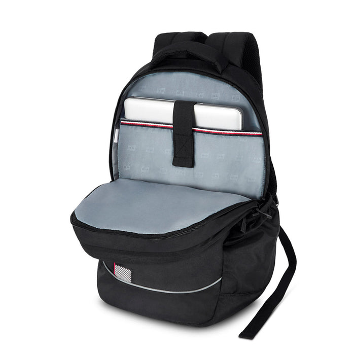 Tommy Hilfiger Fernlay Unisex Polyester Laptop Backpack Black