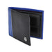 Tommy Hilfiger Princeton Mens Leather Global Coin Wallet Royal Blue & Black