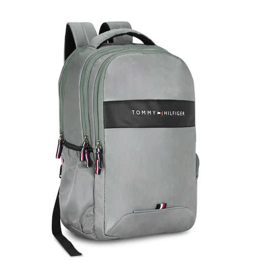 Tommy Hilfiger Joshua Unisex Polyester Laptop Backpack Grey