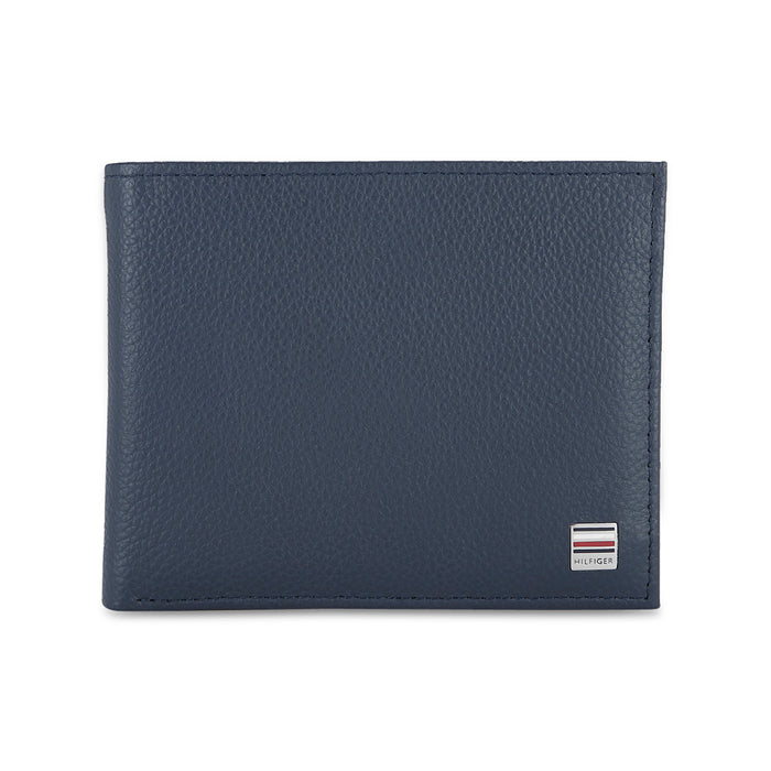 Tommy Hilfiger Crescent Passcase Wallet Navy (11.5X2X9.5) Cm