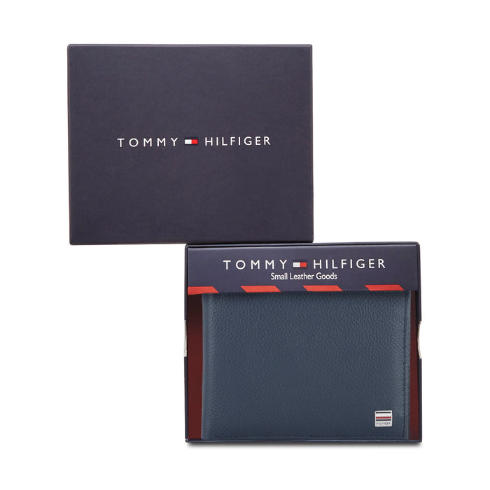 Tommy Hilfiger Crescent Passcase Wallet Navy (11.5X2X9.5) Cm