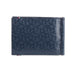 Tommy Hilfiger Franco Club Mens Leather Moneyclip Wallet Navy