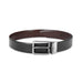 Tommy Hilfiger Blazing Mens Leather Reversible Belt Black/Brown Small Size
