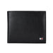 Tommy Hilfiger Chase Menbs Leather Passcase Wallet Black