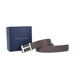 Tommy Hilfiger Merino Leather Reversible Belt Brown & navy