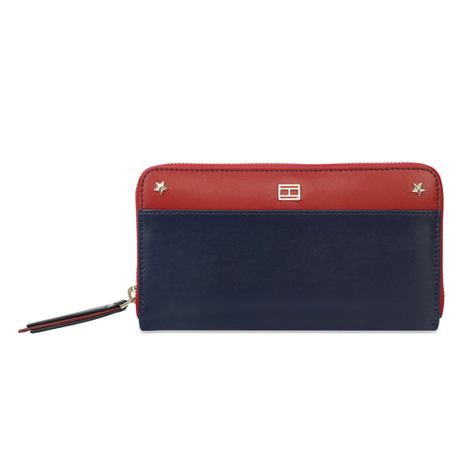 Tommy Hilfiger Albizia Womens Leather Wallet Navy