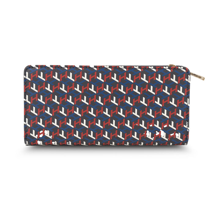 Tommy Hilfiger Foraker Womens Leather Wallet navy