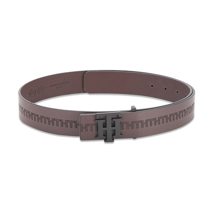Tommy Hilfiger Murray Mens Non Reversible Belt Brown