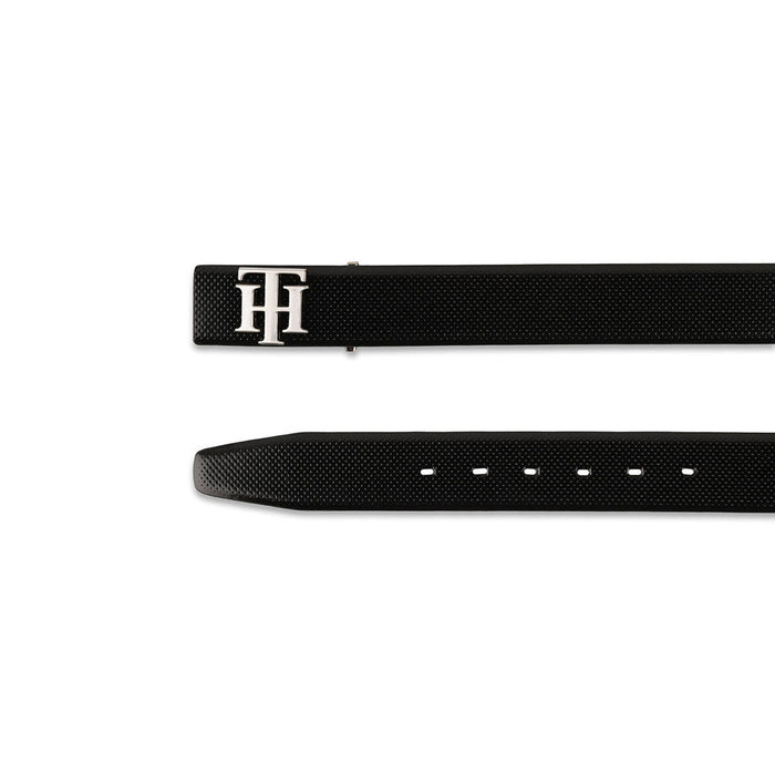 Tommy Hilfiger Yangy Pro Mens Leather Non Reversible Belt black