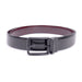 Tommy Hilfiger Tongass Pro Mens Leather Reversible Belt Black+cherry