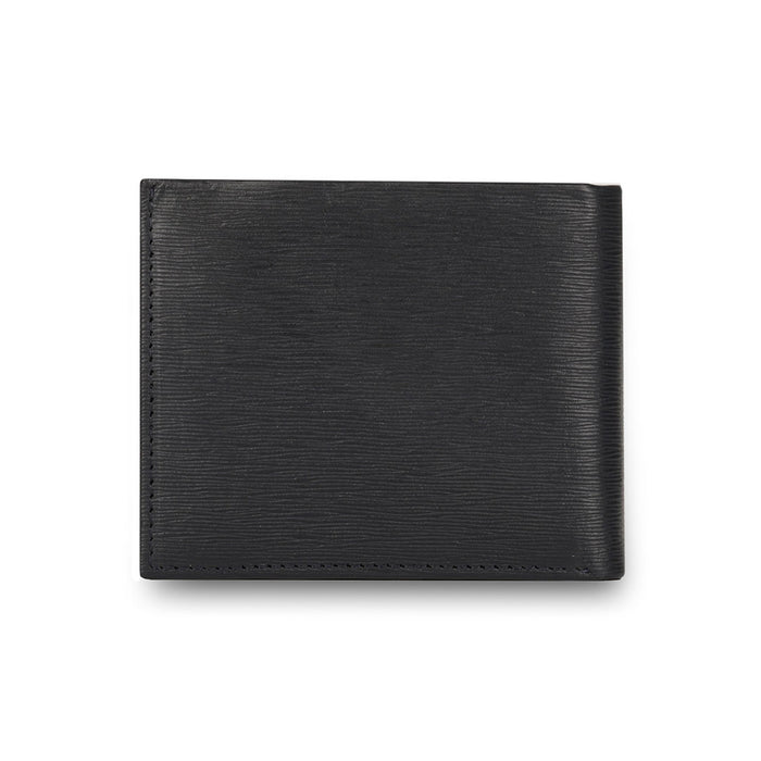 Tommy Hilfiger Finn Men Leather Global Coin Wallet Black