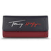 Tommy Hilfiger Flora Womenbs Leather Flap Wallet Burgundy