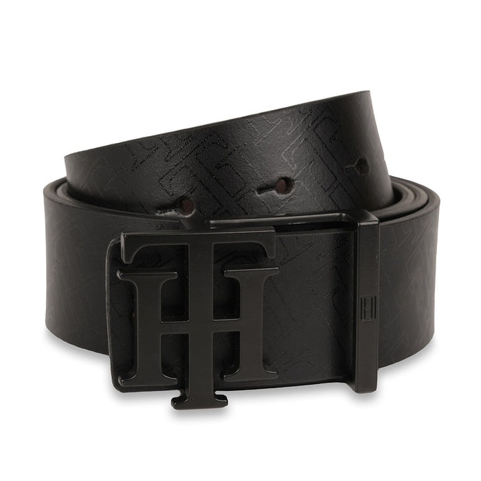 Tommy Hilfiger Leonardo Mens Reversible Leather Belt black