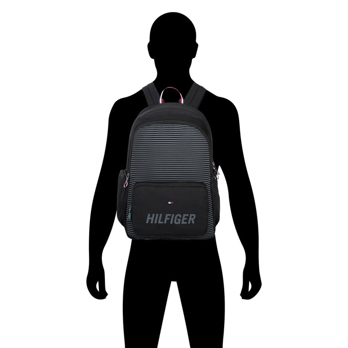 Tommy Hilfiger Vulcan Unisex Polyester Backpack Black