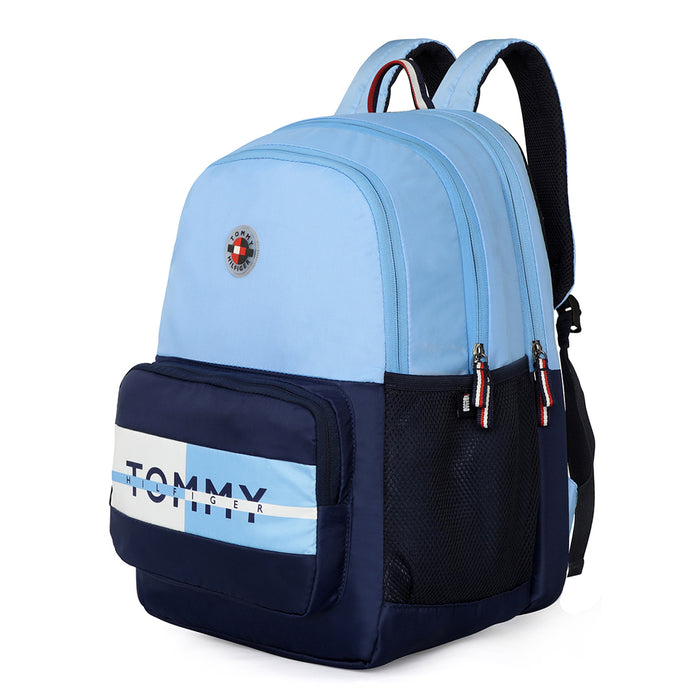 Tommy Hilfiger Valentin Unisex Polyester Laptop Backpack Blue