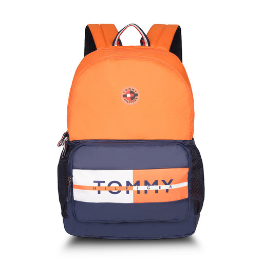 Tommy Hilfiger Valentin Unisex Polyester Laptop Backpack Orange